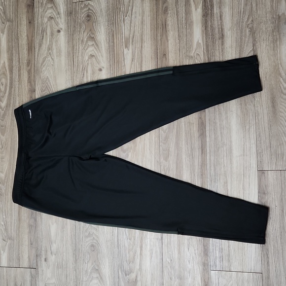 Adidas Primegreen Aeroready Pants Zip Legs & Side Slit Pockets Drawstring Waist - Picture 2 of 16